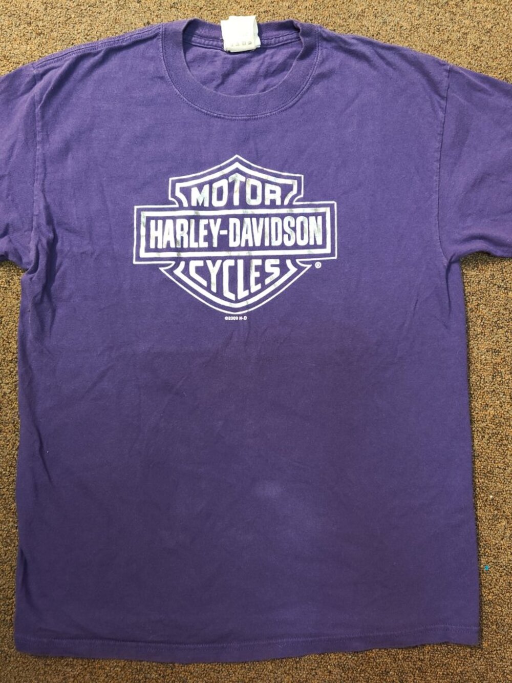 Vintage Harley Davidson Myrtle Beach SC Purple Tshirt Med